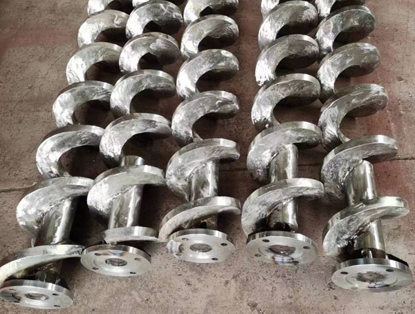 铸造锰钢有轴螺旋叶片